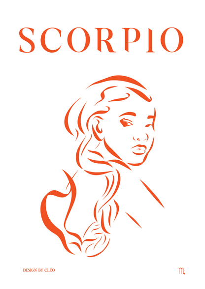 Scorpio Print