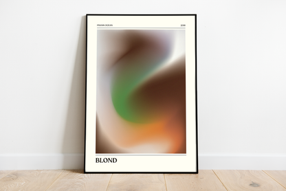 Blond By Frank Ocean Print